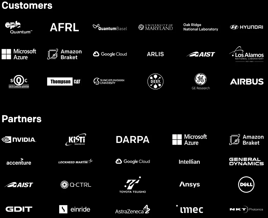 Company logos and names
